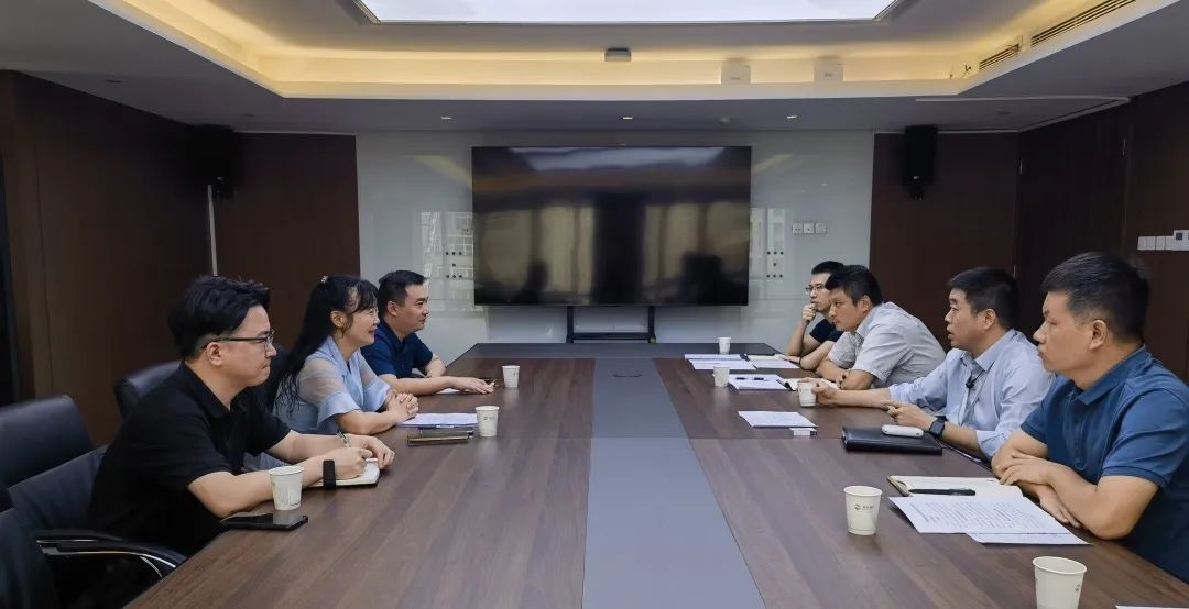 公司與經(jīng)開渭北發(fā)展集團、渭北建設(shè)集團座談交流